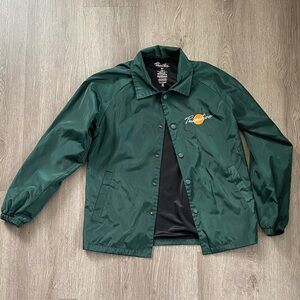 Primitive Dark Green Windbreaker Jacket